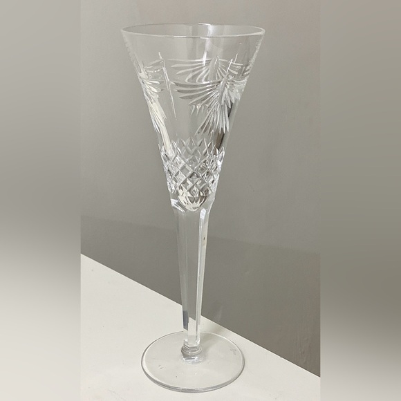 Vtg Discontinued Waterford Crystal Millennium Collection Fluted Champagne Glass - Picture 3 of 14
